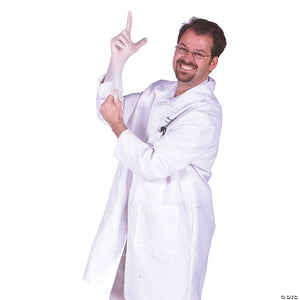 men s lab coat harry fingerman costume~gc7208