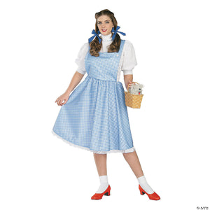 women s standard the wizard of oz& 8482 dorothy full cut costume~ru17349