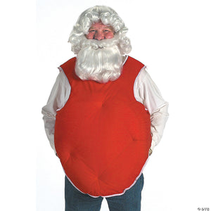 adults red santa belly suit stuffer~ae5930