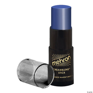 mehron creamblend& 8482 stick blue~dd105