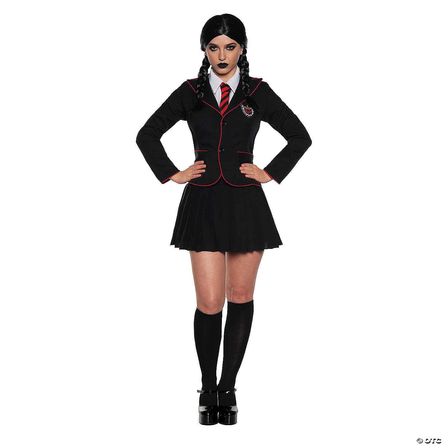 women s gothic schoolgirl costume extra large~ur30726xl