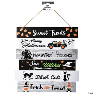 12 wooden home sweet treats sign halloween d& 233 cor~fw95233s