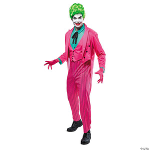 men& 8217 s deluxe dc comics joker polyester jumpsuit costume large 42 44~ru1001249lg