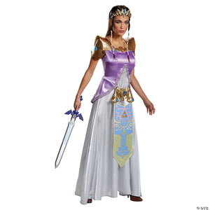 women s deluxe the legend of zelda zelda costume medium~dg98796b