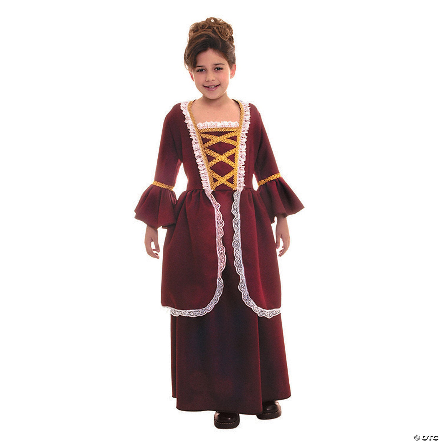 girl& 8217 s colonial dress costume small~ur26230sm