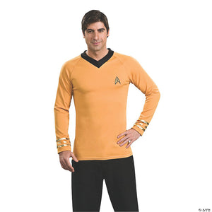 men s gold classic uniform star trek& 8482 costume medium~ru888982md