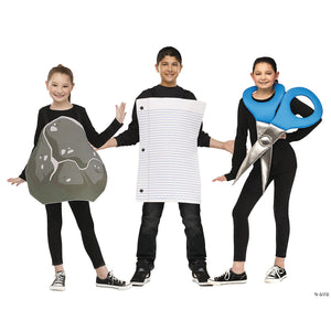 kids rock paper scissors group costumes~fw130992