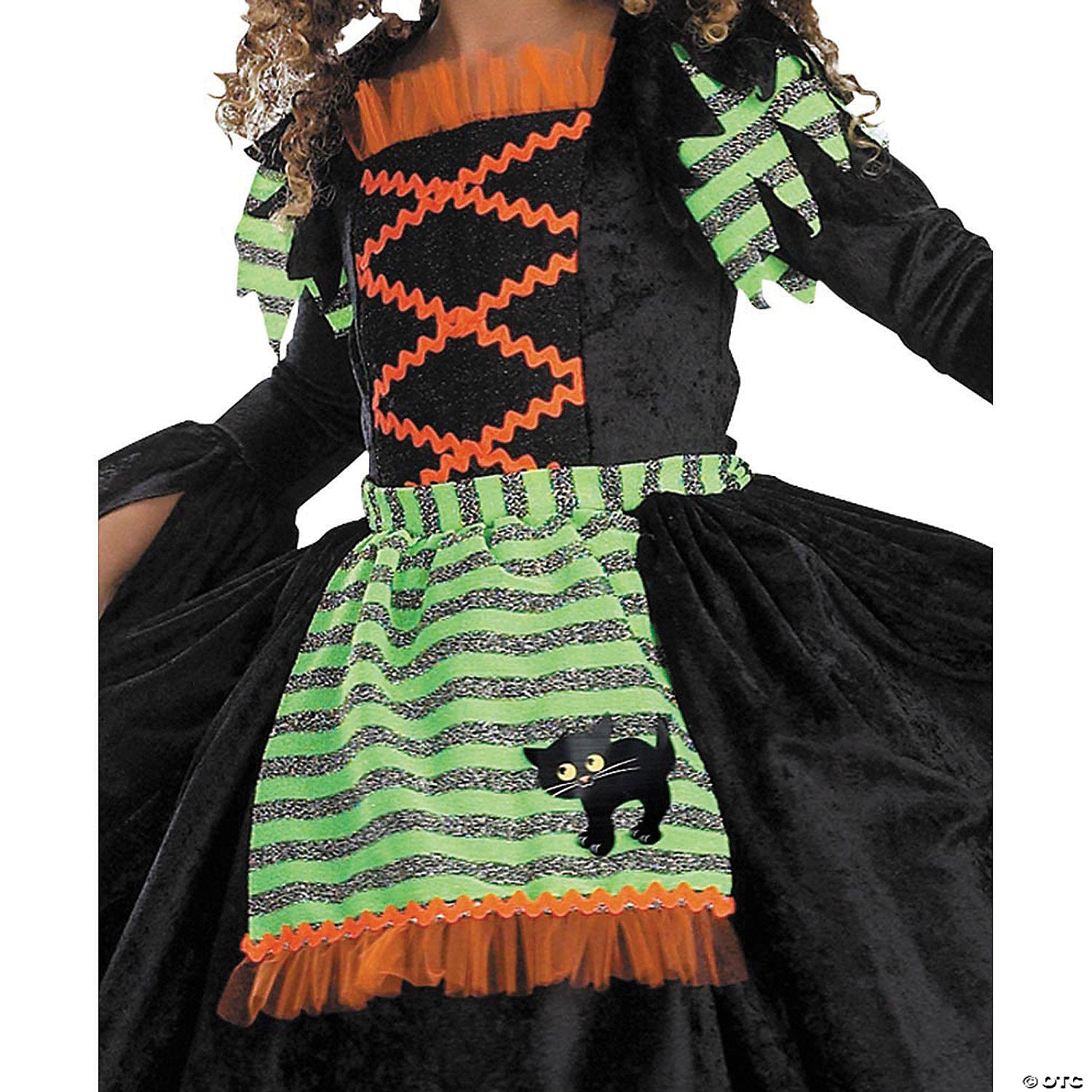 toddler girl& 8217 s witch storybook costume 3t 4t~dg2179m-a02