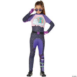 girl s fortnite brite bomber costume large~fw104012lg