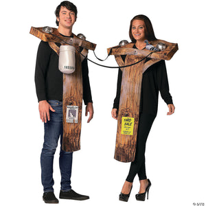 electric utility poles couples costume~gcr1156