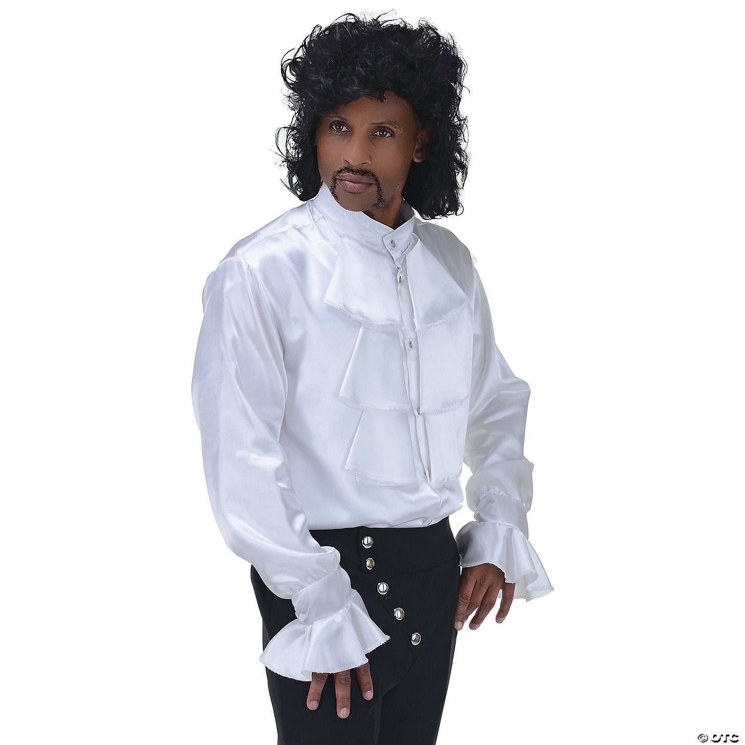 men s white goth shirt~ur28669