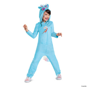 kids my little pony& 8482 rainbow dash hooded jumpsuit costume medium 7 8~dg119349k