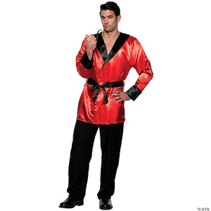 satin smoking jacket adult costume~ur30562xxl