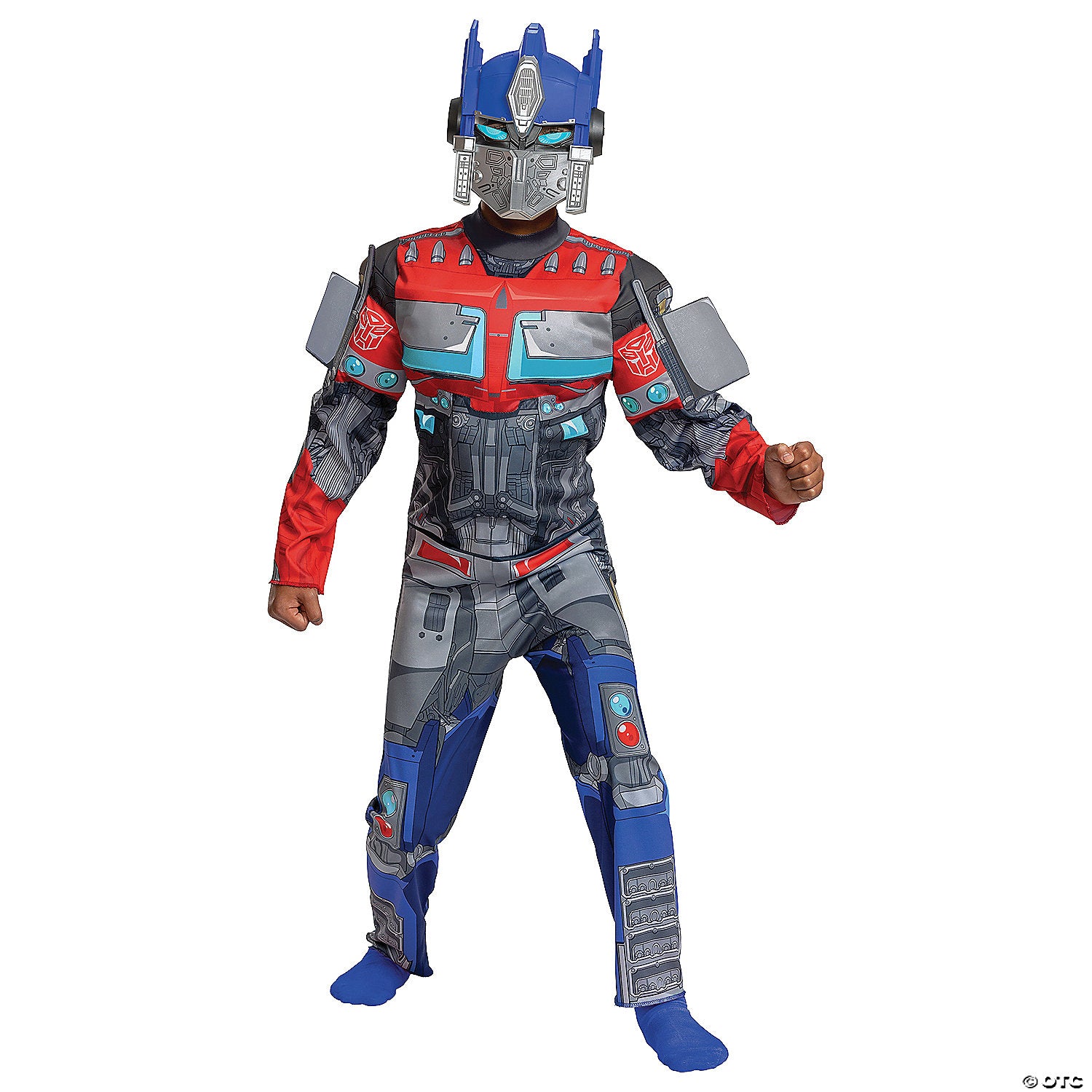 kids classic muscle transformers optimus prime t7 costume medium~dg124659k-a02