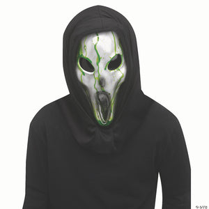 adults alien spawn& 8482 bleeding full mask with black shroud one size~fw93580