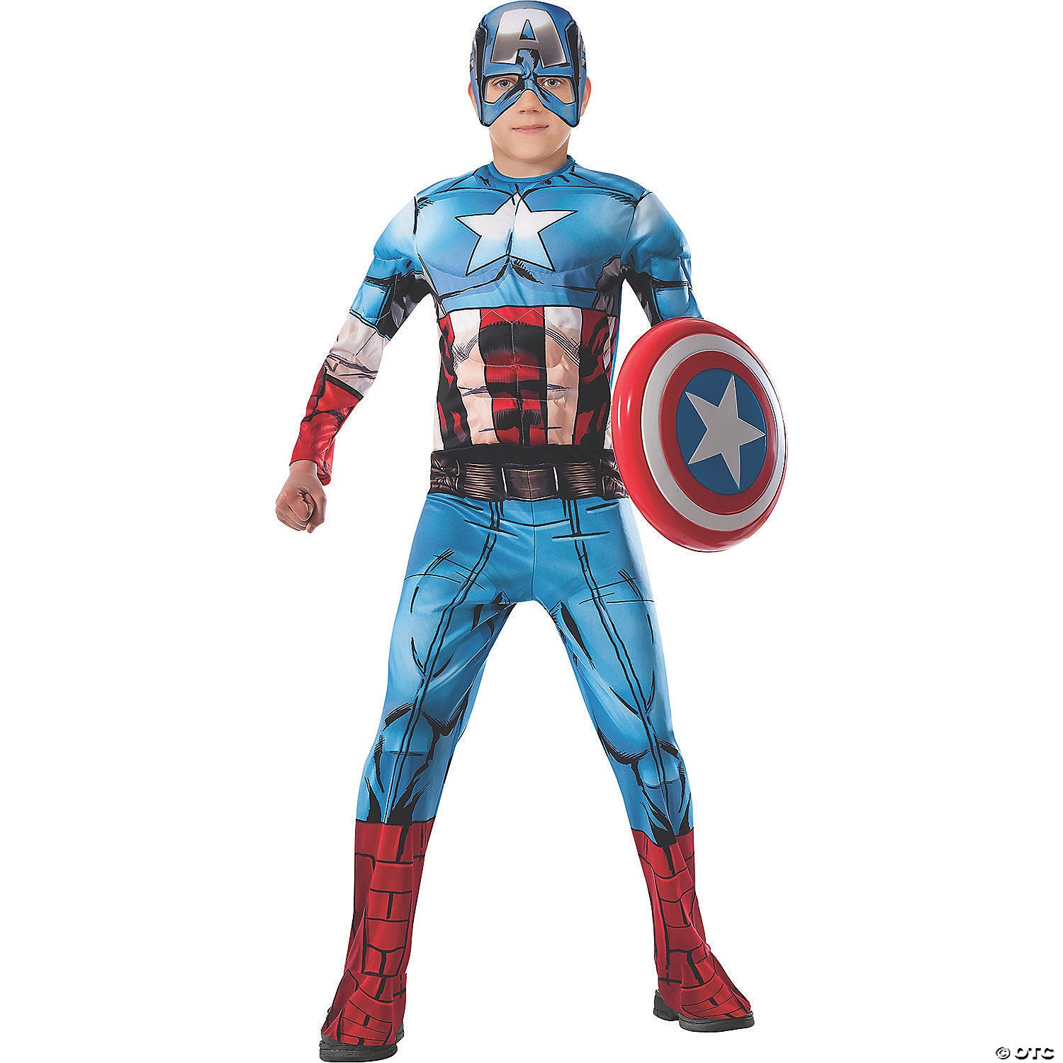 boy& 8217 s muscle chest captain america& 8482 costume medium~ru620021md