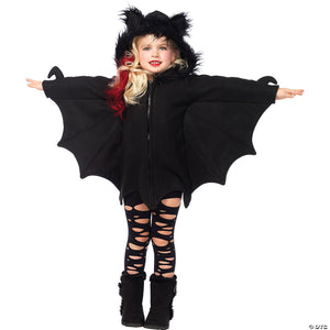 girl s cozy bat fleece costume~uac49100xs