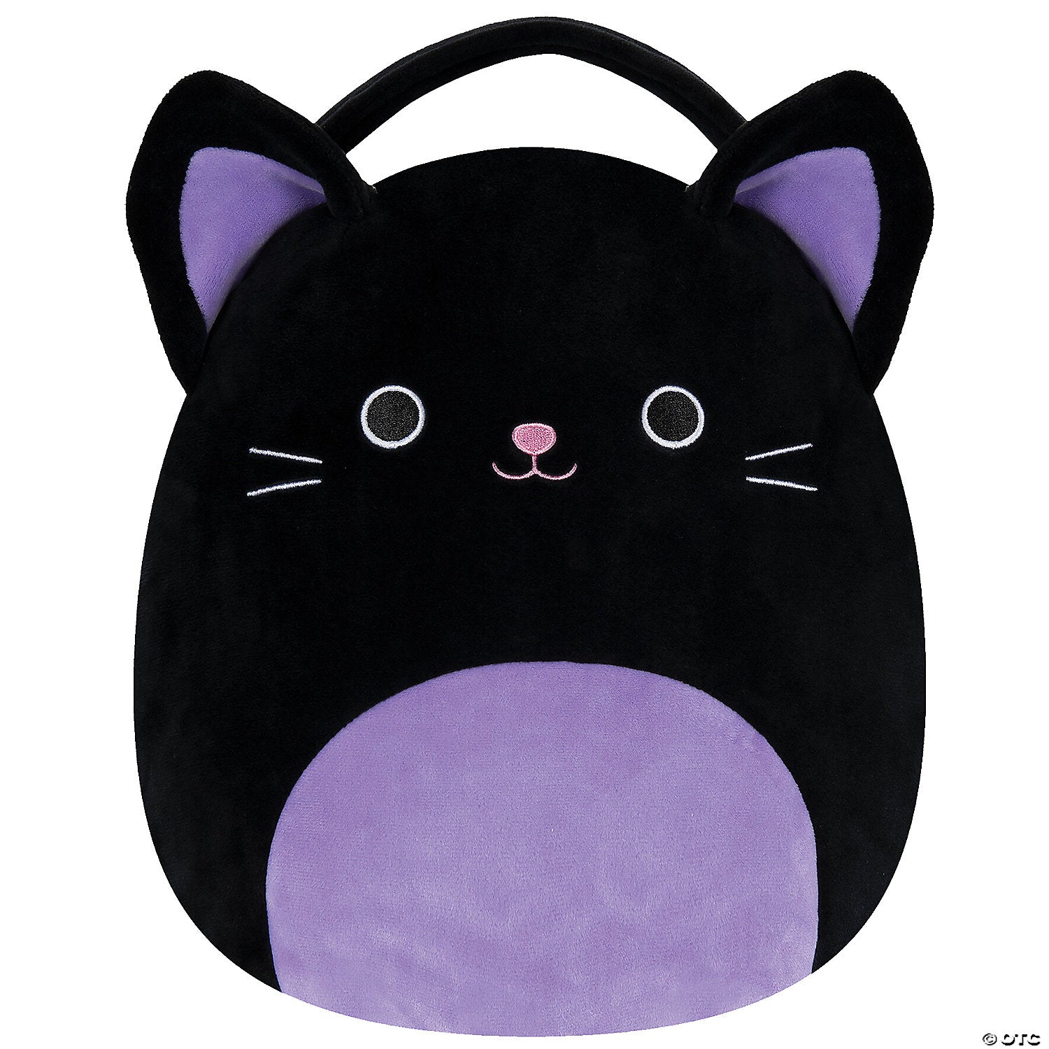 squishmallows& 8482 autumn black cat treat pail~jwc1314