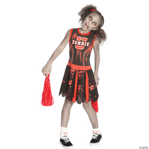 girl s undead cheerleader costume~mr143178