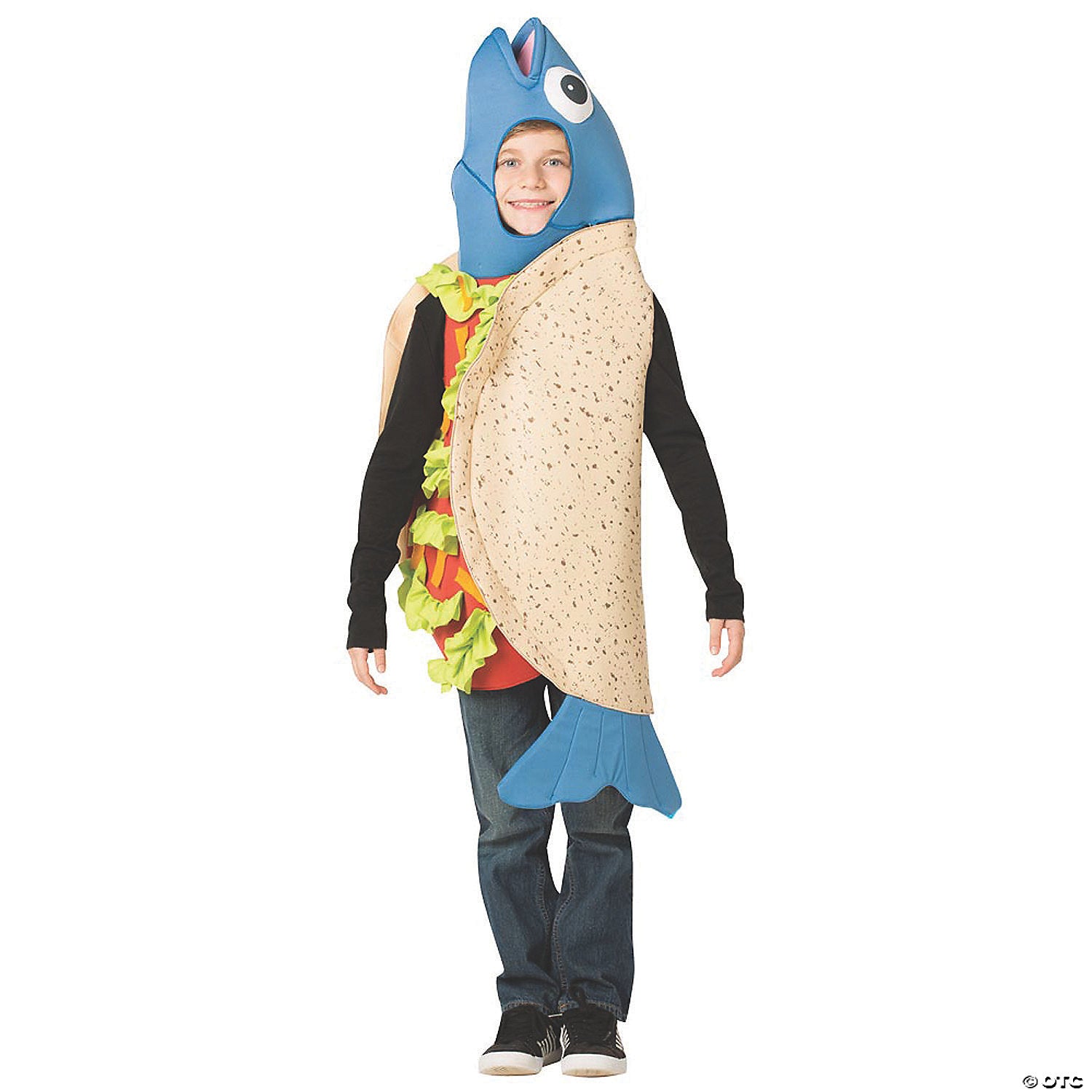 kids fish taco halloween costume medium~gc6130710