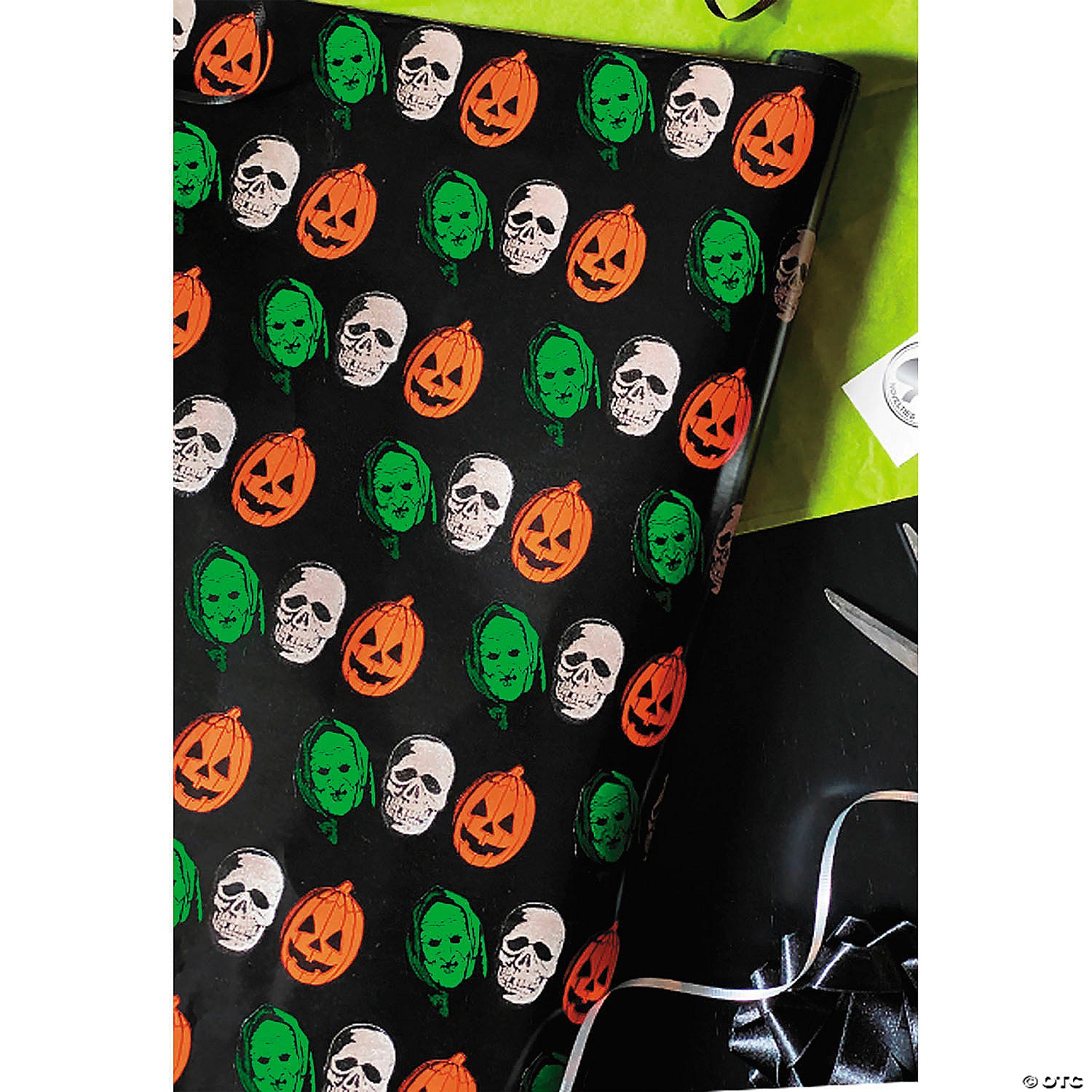 halloween 3 season of the witch& 8482 masks wrapping paper~masfus149