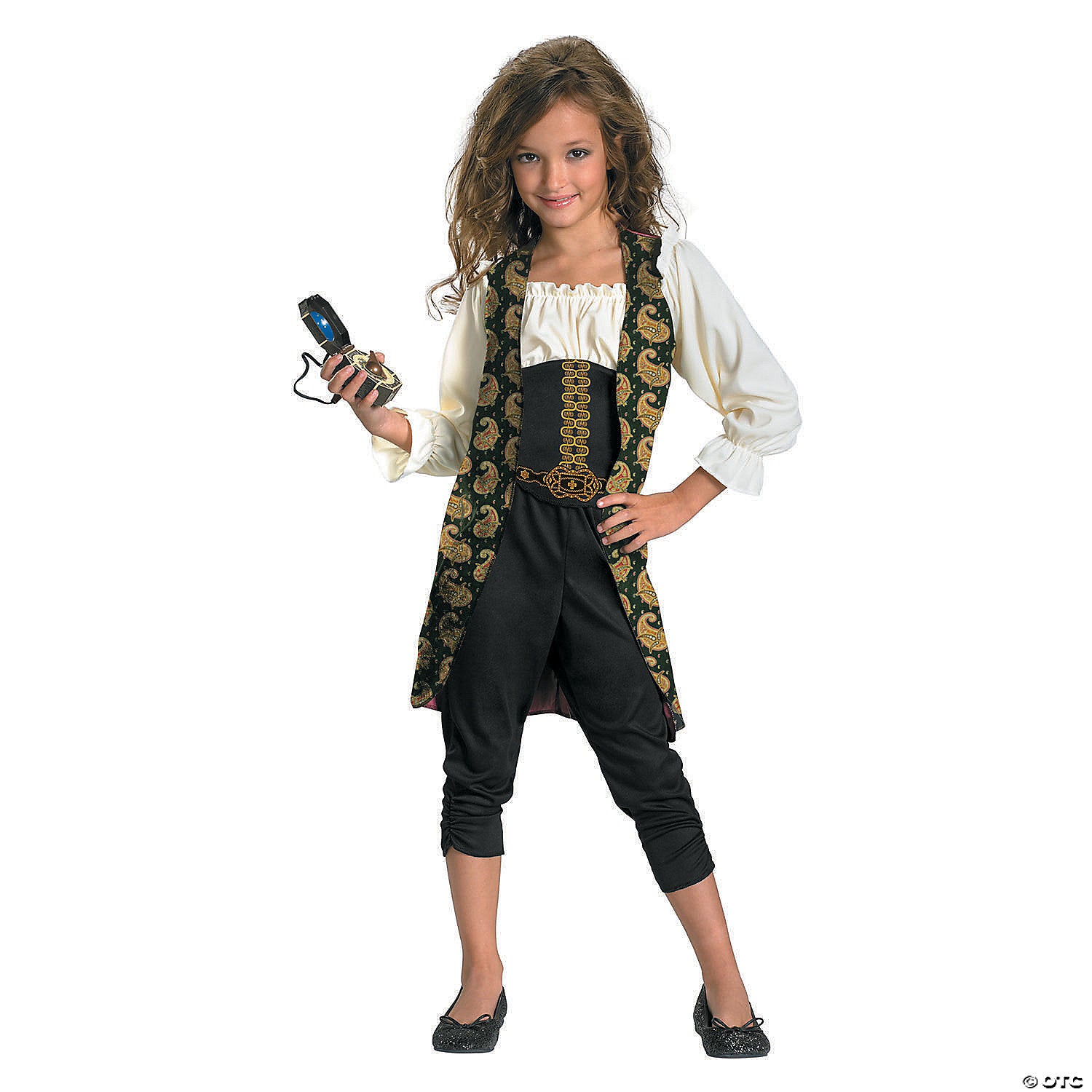 girl& 8217 s classic pirates of the caribbean& 8482 angelica costume small~dg29831l