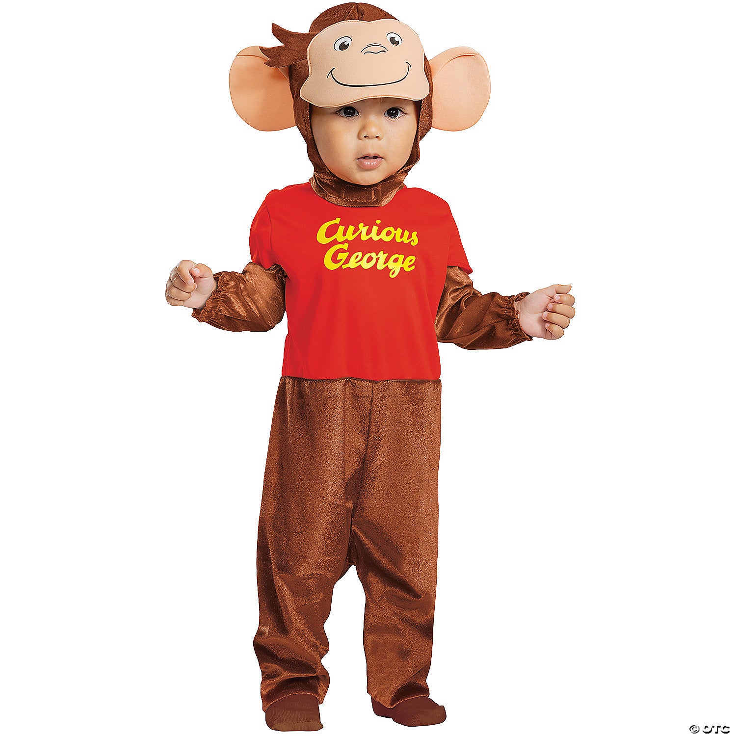 toddler curious george costume 12 18 months~dg125169w