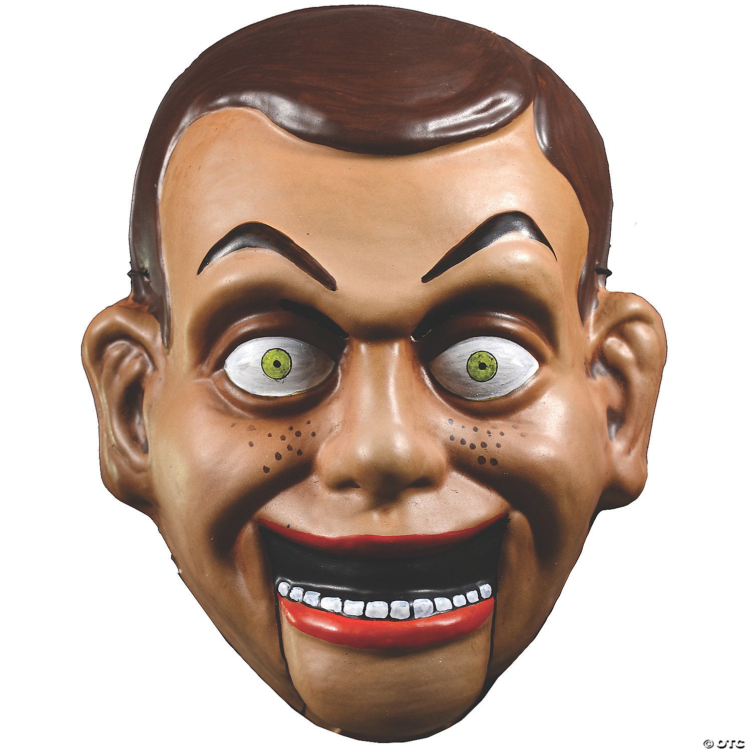 goosebumps& 8482 night of the living dummy slappy the dummy half mask one size~mattsm101