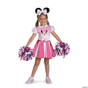 toddler girl& 8217 s minnie mouse& 8482 cheerleader costume 3t 4t~dg26896m
