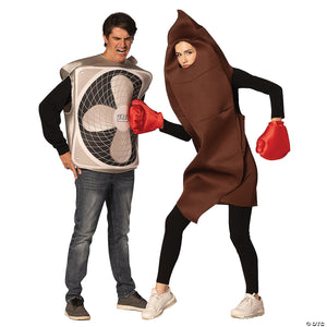 adults shit hits the fan couples costume~gcr1283-a01