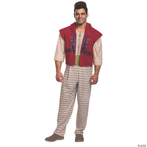 men s plus size deluxe live action aladdin& 8482 costume~dg22618c-a02