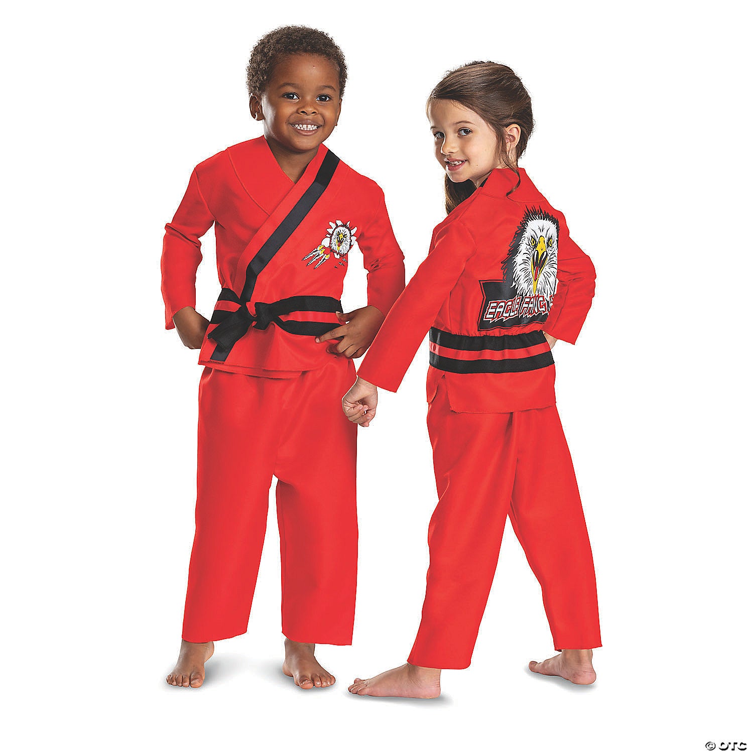 kids classic cobra kai eagle fang costume large 10 12~dg161869g