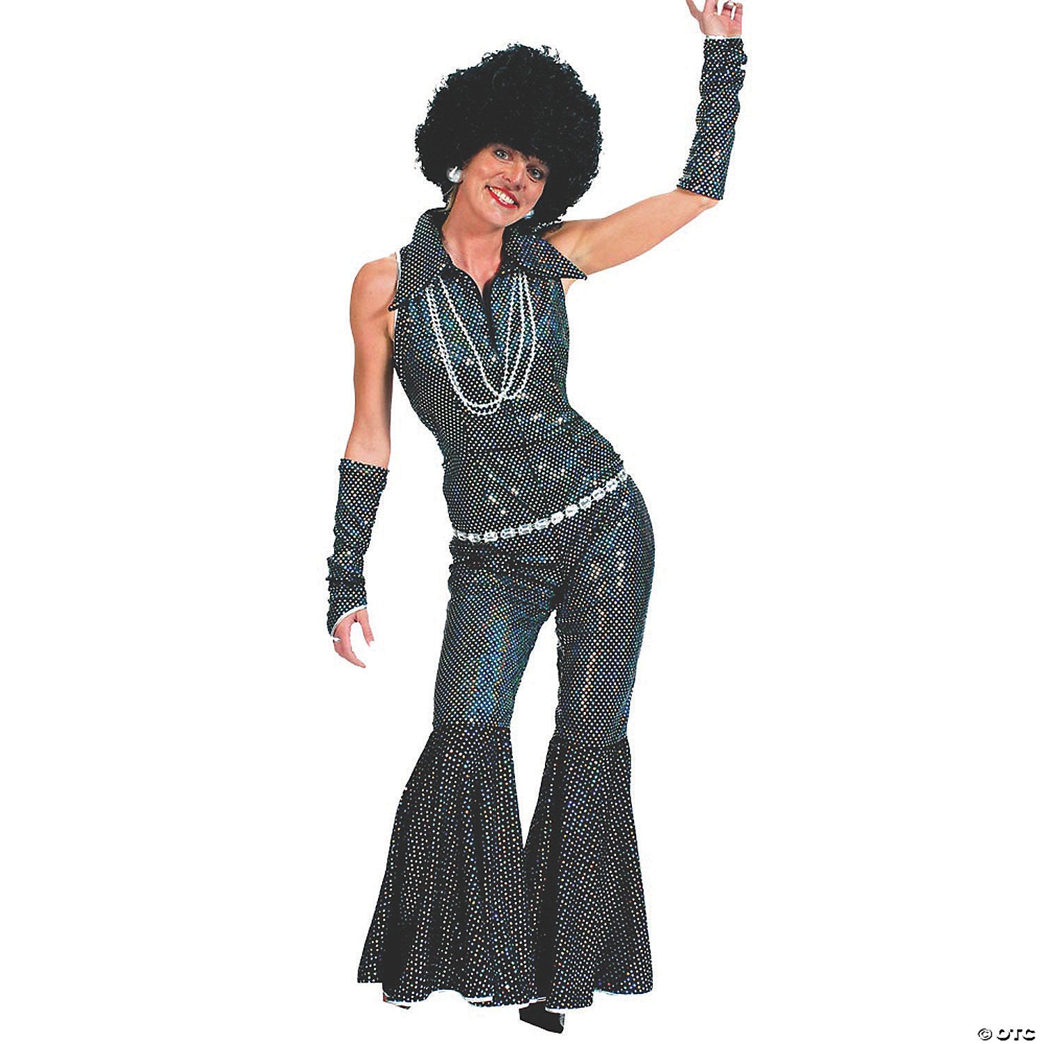 women& 8217 s boogie queen costume medium~ff750888