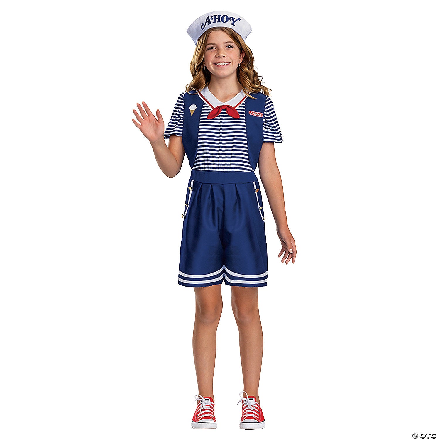 tween classic stranger things& 8482 robin scoops ahoy costume extra large 14 16~dg140339j