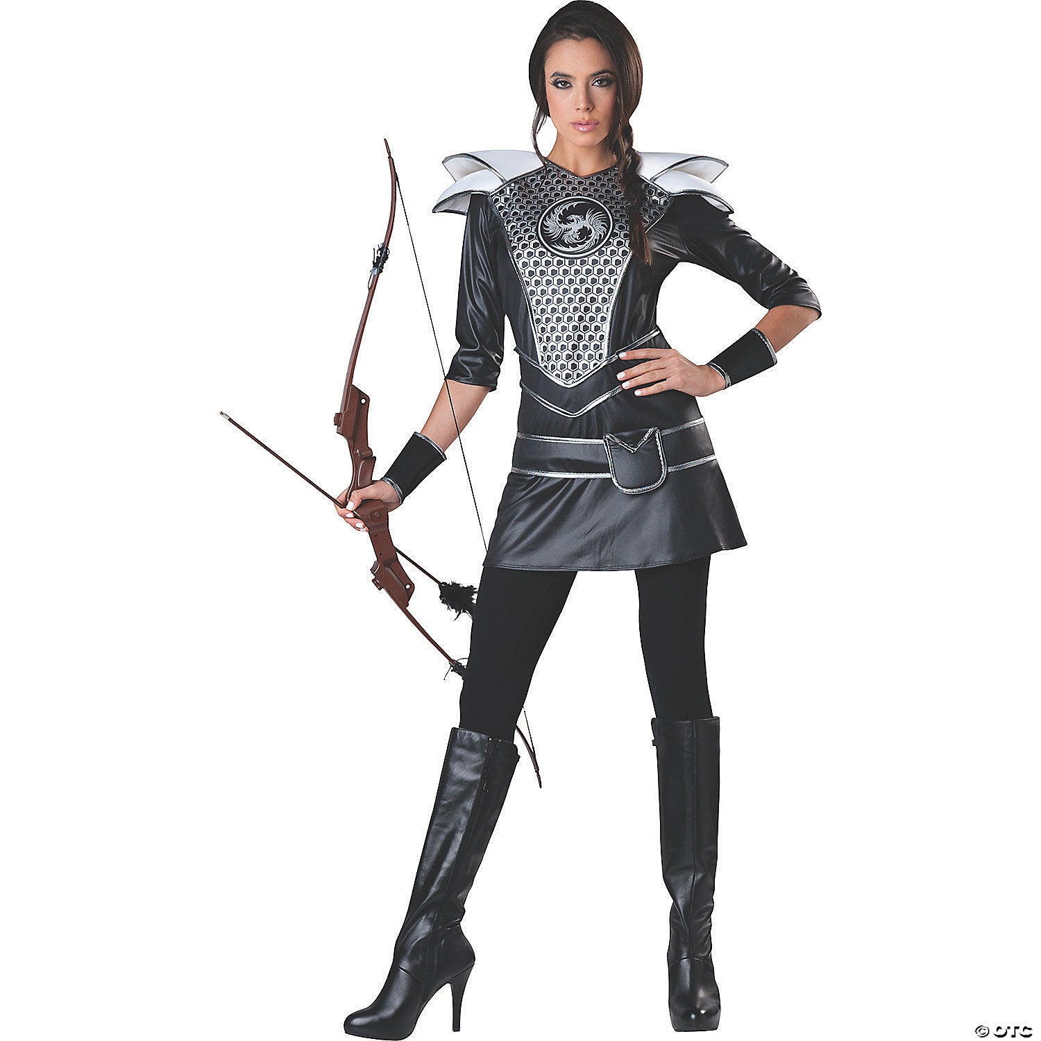 women& 8217 s midnight huntress costume medium~ic11076md