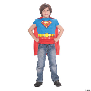 boy s superman muscle shirt cape costume~ru885101