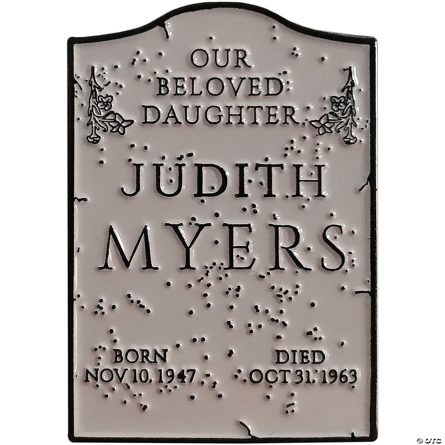 2 halloween& 8482 1978 judith myers tomb enamel pin~masfti100