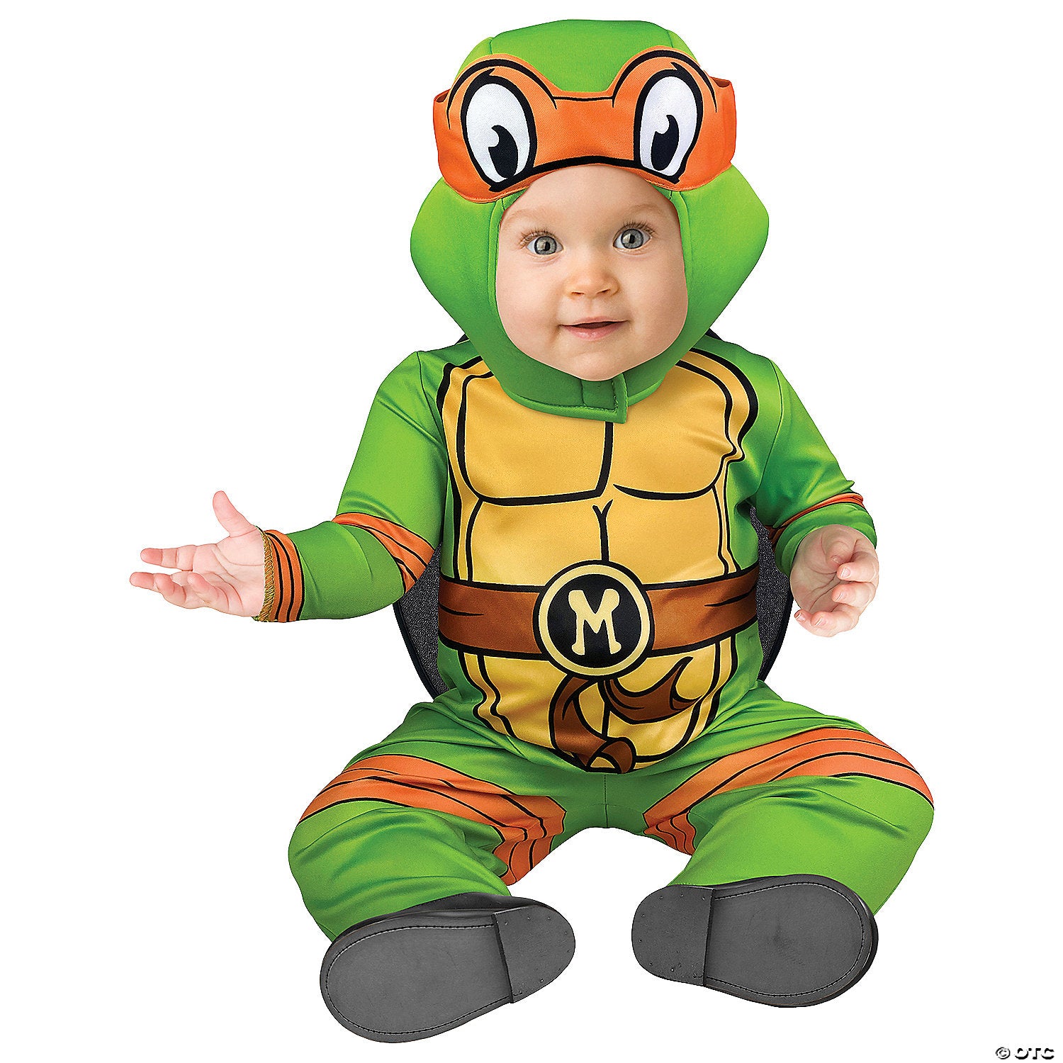 baby teenage mutant nija turtles classic costume small~fw106881s