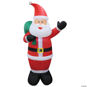 96 blow up inflatable santa outdoor yard decoration~va1011