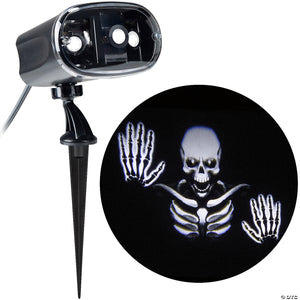 sup window creeper skeleton projection light with static & motion halloween outdoor yard decoration~ss552129g-a02