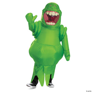 kids ghostbusters frozen empire& 8482 slimer inflatable costume~dg164279