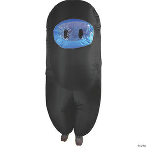 teen black inflatable crewmate killer costume~sh21218