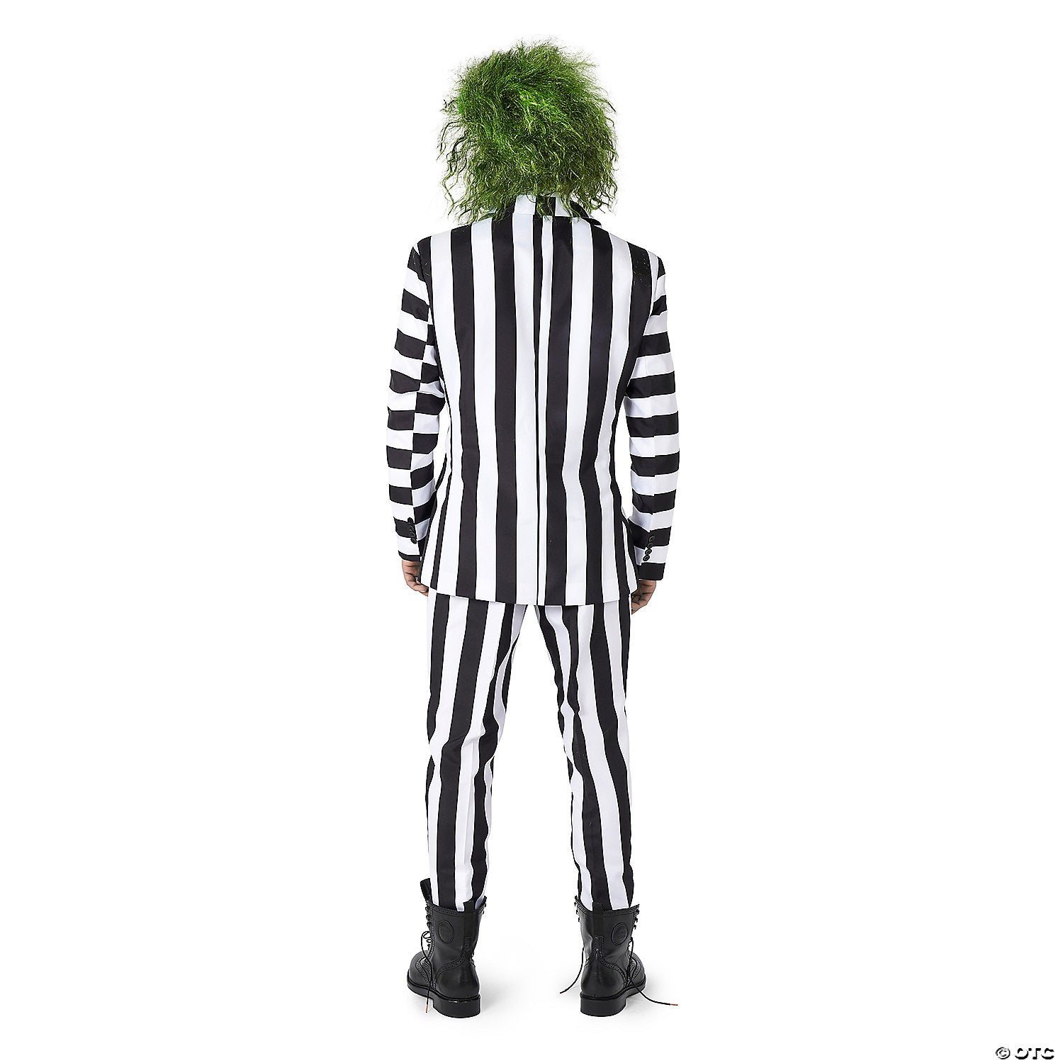 men s beetlejuice& 8482 suit costume size 46~obas1033xxl-a04