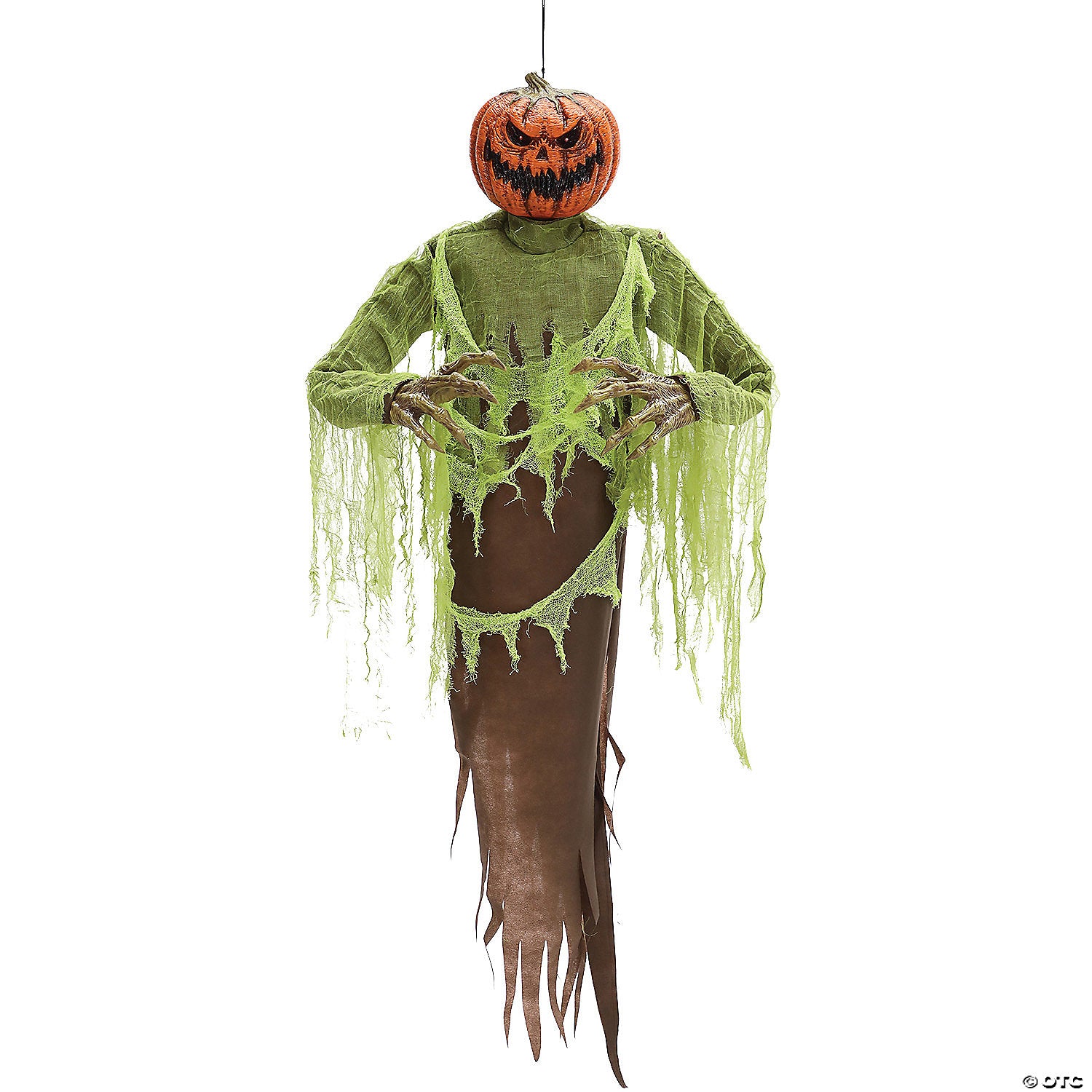 60 hanging pumpkin halloween decoration~mr123898-a01