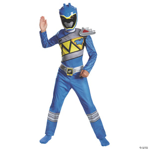 boy s classic mighty morphin power rangers& 8482 blue ranger dino costume 7 8~dg82760k-a02