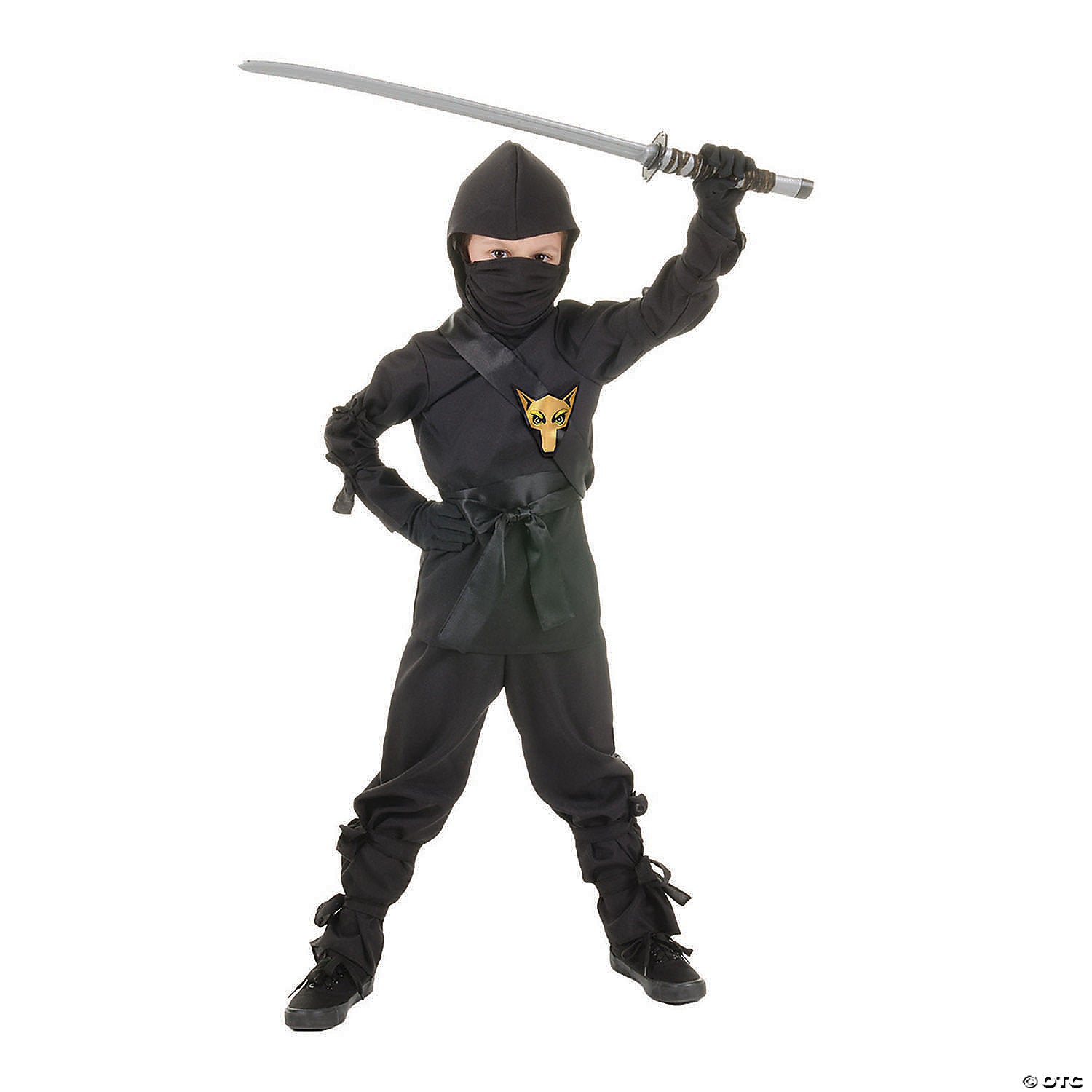 kids black ninja costume costume small~ur25843sm