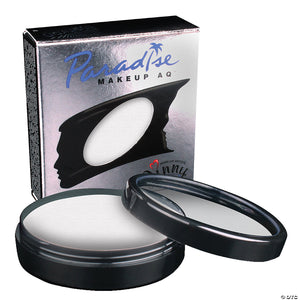 mehron paradise pro aq& 8482 makeup white~dd505