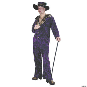 big daddy purple adult men& 8217 s costume~fw1108pr