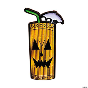 2 summerween tiki mug full color enamel pin~masf103