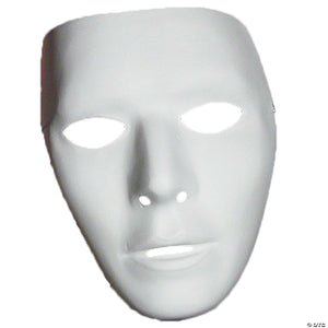 adults blank male mask~tf111601